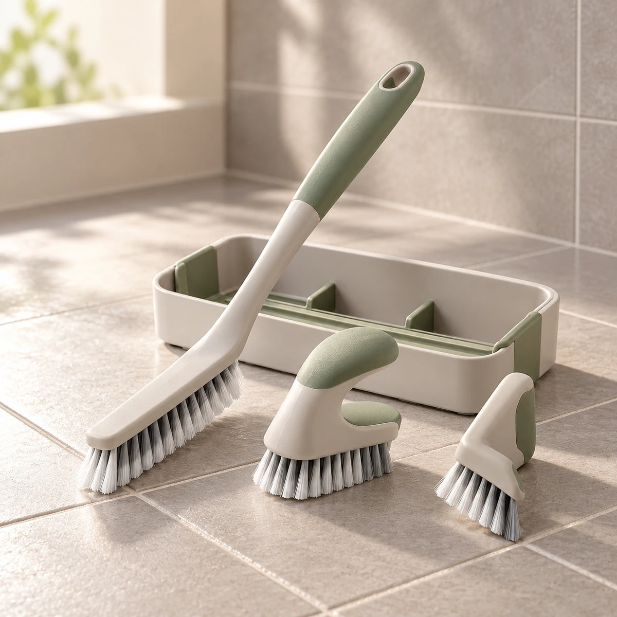 Grout Precision System — in a home setting