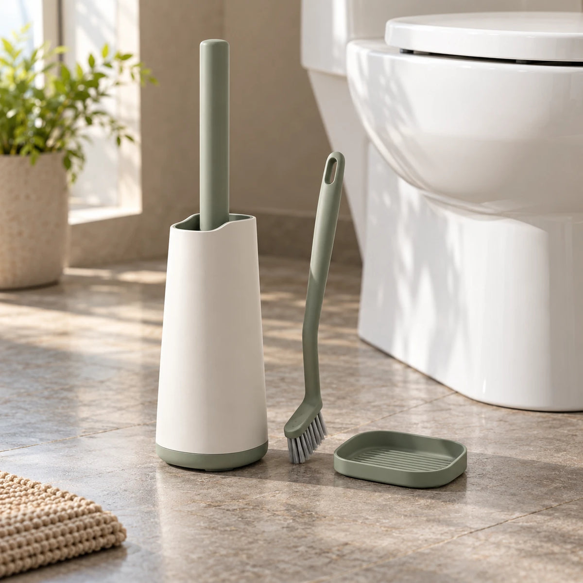 Tidy Toilet Care Duo — in a home setting